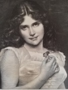 Drzeworyt sztorcowy 1891.Bratek