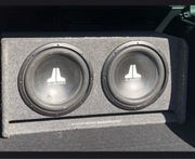Skrzynia Basowa JL AUDIO CP212-W0v3 2 subwoofery 30cm