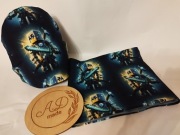 Komplet zestaw Czapka komin bawełniany Minecraft