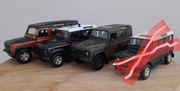Modele samochodu Land Rover Defender 