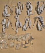 Zestaw akcesoriów do taśm LED, przewody z włącznikiem, złączki, narożniki..