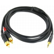Kabel Audio Cordial CFY 0,9 WCC Stereo Mini Jack 3,5mm 2x Cinch Okazja 
