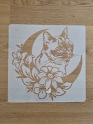 Szablon mandali, malarski, DIY, crapbookingu, tynk ozdobny - Nr A25