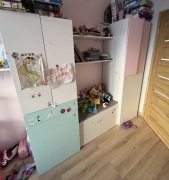 Szafy słupki Ikea 2 szt + duża szuflada z siedziskiem