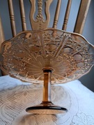 Stara patera na nodze w wachlarze brązowa unikat