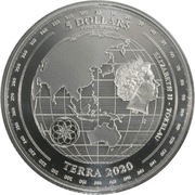 1oz uncja srebrna moneta NIUE Terra 2021 jak Kangur Liść klonowy Krugerrand