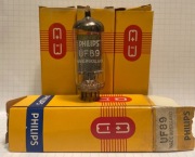 UF89 - Philips - Lampa Elektronowa - Pentoda małej mocy - NOS - 12DA6