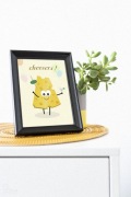 15. Cheesers ! - zabawna grafika/plakat 13x18cm