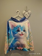 Nowa bluza z kotkiem 1,60 m rozmiar