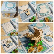 Box exploding pamiątka 3D na różne okazje 