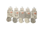 5x Skarpety Damskie Stopki Niskie Bawełniane 