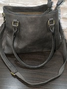 Torebka szara na ramię i do ręki 