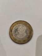 1 euro Watykan 2008 Benedykt XVI prototyp moneta