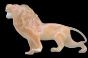 Lew porcelana figurka