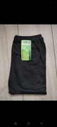 Legginsy damskie czarne gładkie 