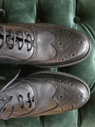 Skórzane męskie buty Ecco r.45