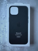 NOWE Skórzane oryginalne etui Apple iPhone 14 Midnight - MPP43ZM/A