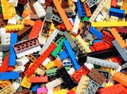 Klocki LEGO - mieszane elementy, mix 1 KG