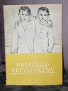 Czasopismo Przegląd artystyczny 2/1954  red Juliusz Starzyski 