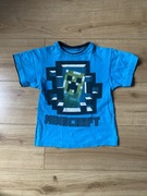 Bawełniany T-shirt z Minecraftem, r.128 (7-8 lat)