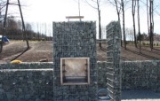 Gabion donica grill murek oporowy dekoracja