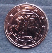 LITWA  2026 2 CENTY UNC !!!!!!!!!!