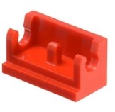 LEGO ROCKER BEARING 1X2 RED 393721/3937