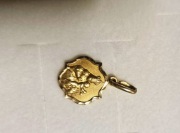 Szkaplerz medalik złoty