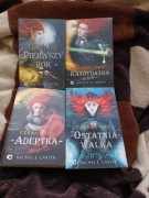 Czarny  Mag Rachel E. Carter komplet 4tomów