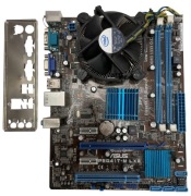 Płyta główna Micro ATX ASUS P5G41T-M LX3 + Intel Core 2 QUAD Q8200 + cooler