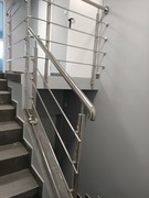Balustrada schodowa nierdzewna