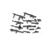 Zestaw broni różnego rodzaju WW2 kompatybilne z Lego, Cobi