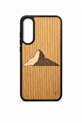Etui /case drewniany dla Samsung S25 EDGE Dąb  MATTERHORN