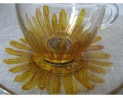 Filiżanka do espresso - słonecznik