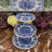 Angielska etażerka 3-poziomowa - Tower of London - Enoch Wedgwood #3