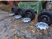 koła zimowe + kołpaki  15 cali  Mercedes