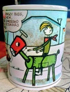 Nowy Kubek Ceramika Tytus Romek I Atomek prezent komiks PRL babci dziadka 