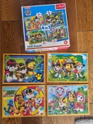 Puzzle Trefl - Psi Patrol - 4w1