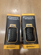 Dwie opony  Continental Cross King CX 700x35 zwijane