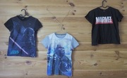Zestaw ubrań, TRZY T-shirt/bluzki firm: MS rozmiar 158