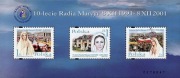 Polska - Blok 178, 3798-3800 Radio Maryja 