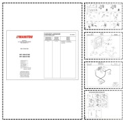 Manitou MT 1440 1840 ST3B Telehandler Parts Catalog Katalog części