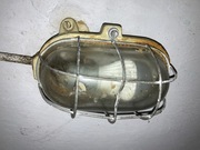 Lampy retro loft PRL 2 sztuki.