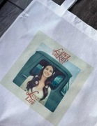 Torba tote bag lana del rey black white