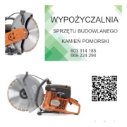 Przecinarka ręczna spalinowa Husqvarna. Wynajem
