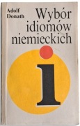 Wybór idiomów niemieckich Adolf Donath