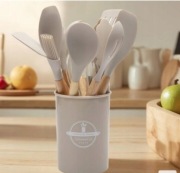 ZESTAW PRZYBORÓW KUCHENNYCH SILIKONOWYCH   NARZĘDZI DO KUCHNI 