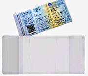 NOWA Okładka Etui na dowód rejestracyjny druk OC Trójdzielna Obwoluta