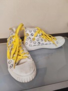 Tenisówki trampki dziewczęce w emotki rozm.35 (33)