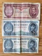 Banknot 100 Forintów Węgry 1968